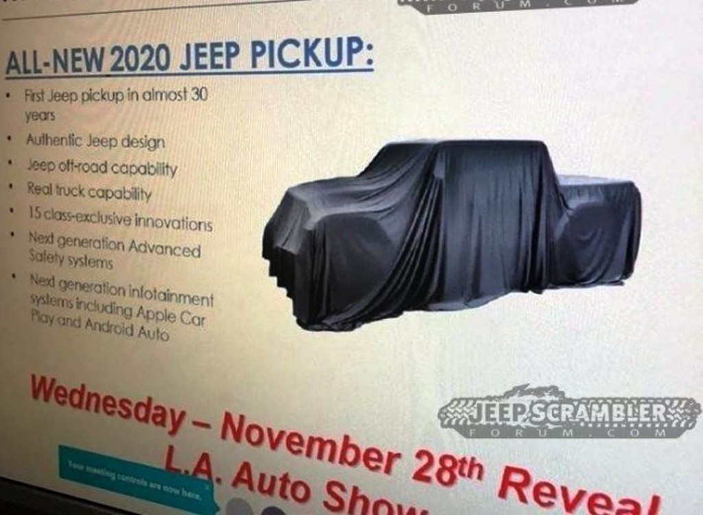 NOVO JEEP SCRAMBLER PICK-UP SERÁ APRESENTADO NO DIA 28 DE NOVEMBRO, foto 8