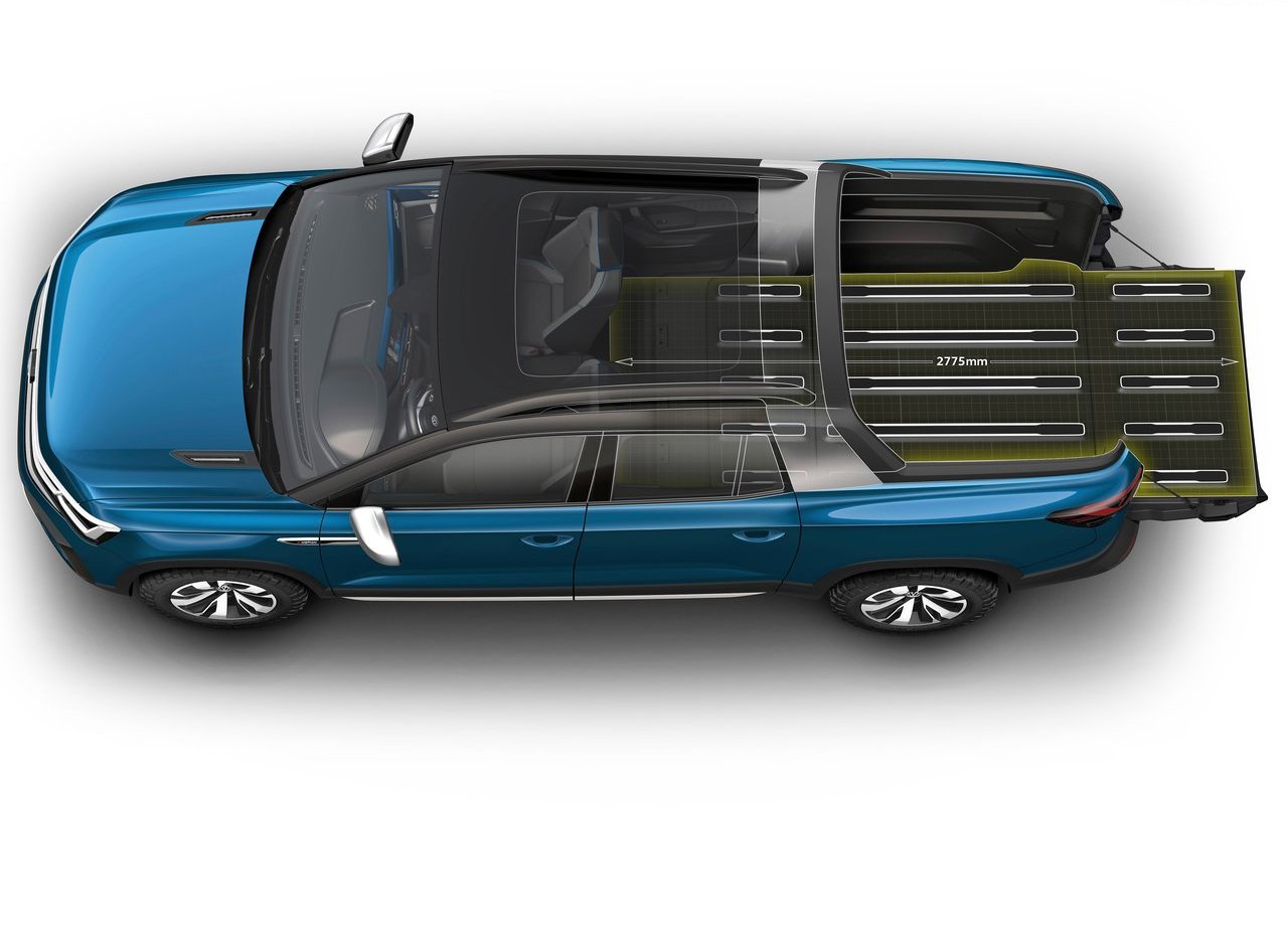 VOLKSWAGEN TAROK CONCEPT ANTECIPA UMA NOVA PICK-UP DE TAMANHO MÉDIO, foto 8
