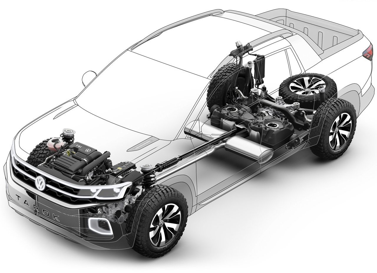 VOLKSWAGEN TAROK CONCEPT ANTECIPA UMA NOVA PICK-UP DE TAMANHO MÉDIO, foto 9