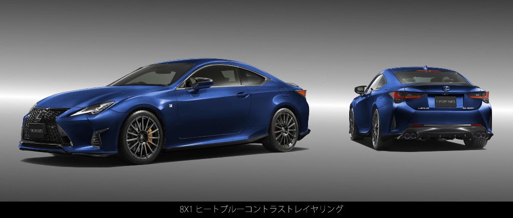 LEXUS RC-F 2019 ESTREIA NO JAPÃO OS NOVOS ACESSÓRIOS TRD, foto 2
