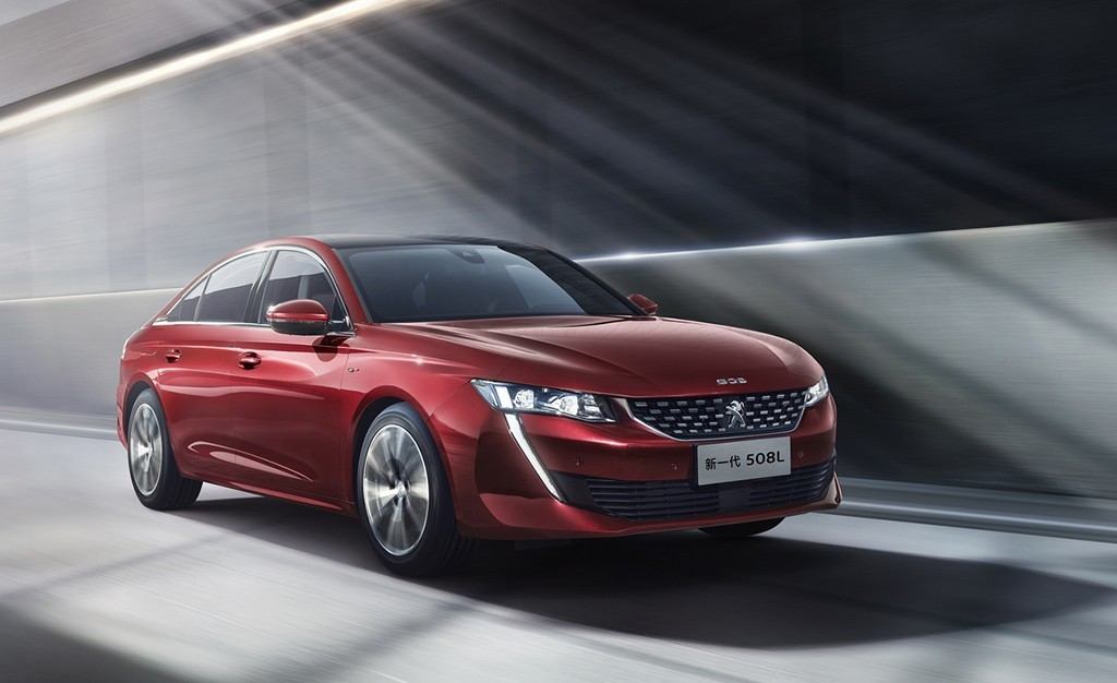PEUGEOT 508 L REVELADO NO SALÃO DE GUANGZHOU 2018, foto 1