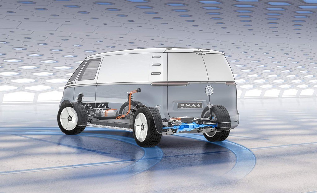 NOVO VOLKSWAGEN I.D. BUZZ CARGO APRESENTADO COMO VEÍCULO DE APOIO, foto 7