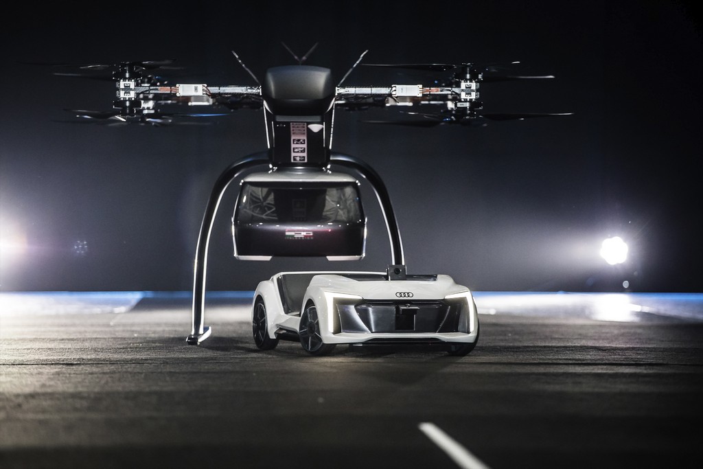 AUDI, AIRBUS E ITALDESIGN TESTAM O CONCEITO TAXI VOADOR, foto 3
