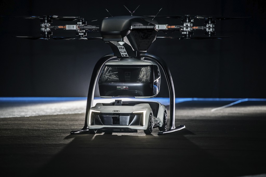AUDI, AIRBUS E ITALDESIGN TESTAM O CONCEITO TAXI VOADOR, foto 4