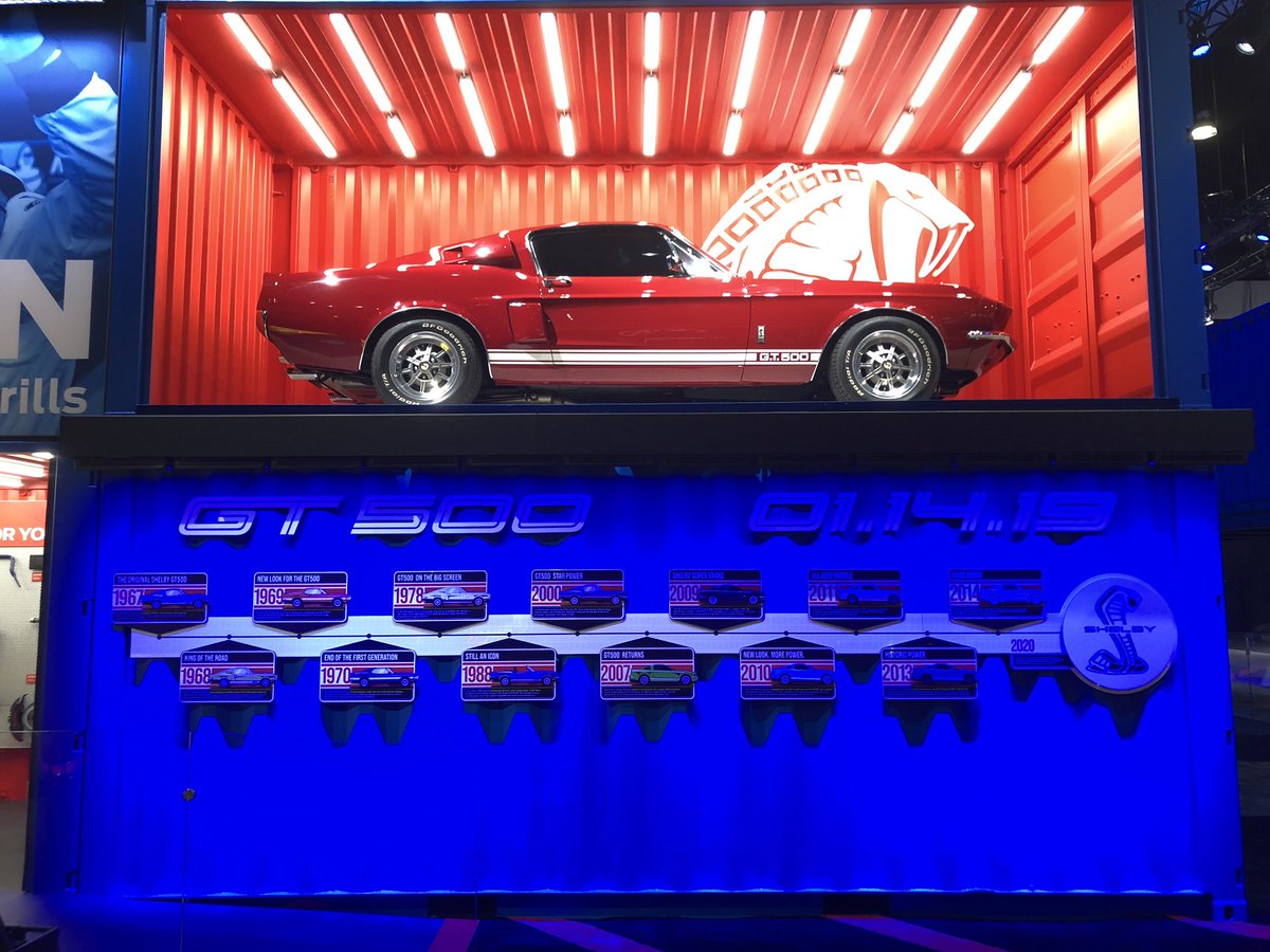 NOVO FORD MUSTANG SHELBY GT500 SERÁ REVELADO NO DIA 14 DE JANEIRO E CHEGARÁ NO SEGUNDO SEMESTRE DE 2019, foto 2