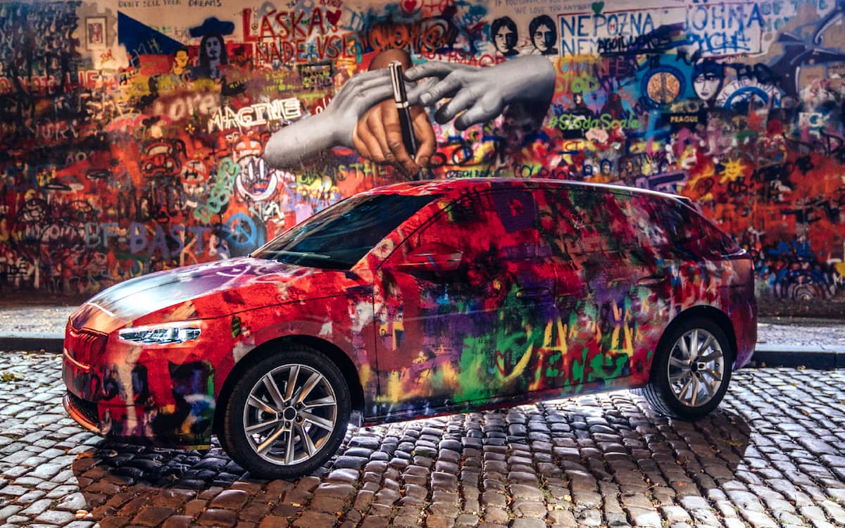 SURGE O NOVO SKODA SCALA, MAS AINDA COBERTO DE CAMUFLAGEM, foto 1