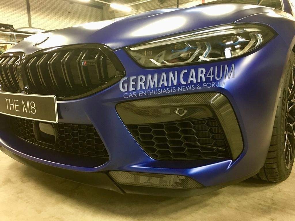 BMW M8 COMPETITION FLAGRADO SEM CAMUFLAGEM, foto 4