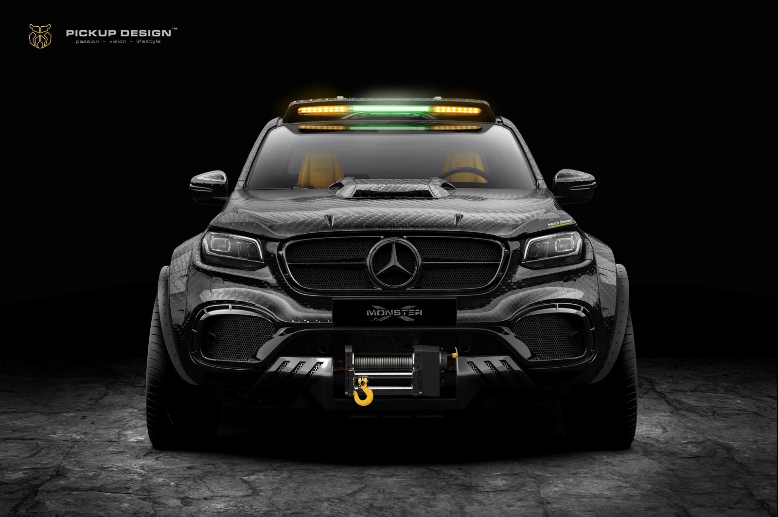 EXY MONSTER X CONCEPT BY CARLEX DESIGN: UM MERCEDES-BENZ X CLASS MAIS BRUTAL, foto 2