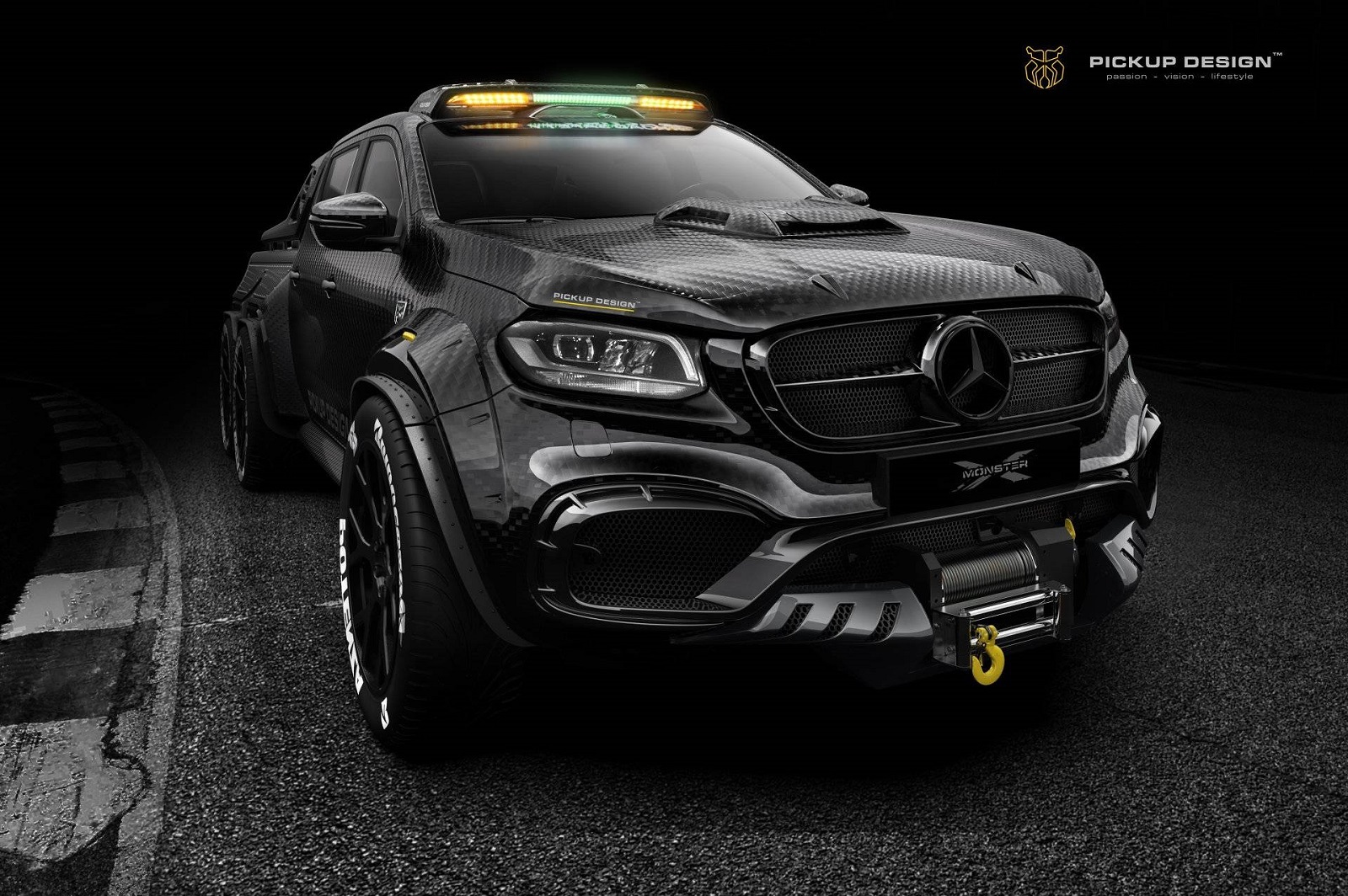 EXY MONSTER X CONCEPT BY CARLEX DESIGN: UM MERCEDES-BENZ X CLASS MAIS BRUTAL, foto 3