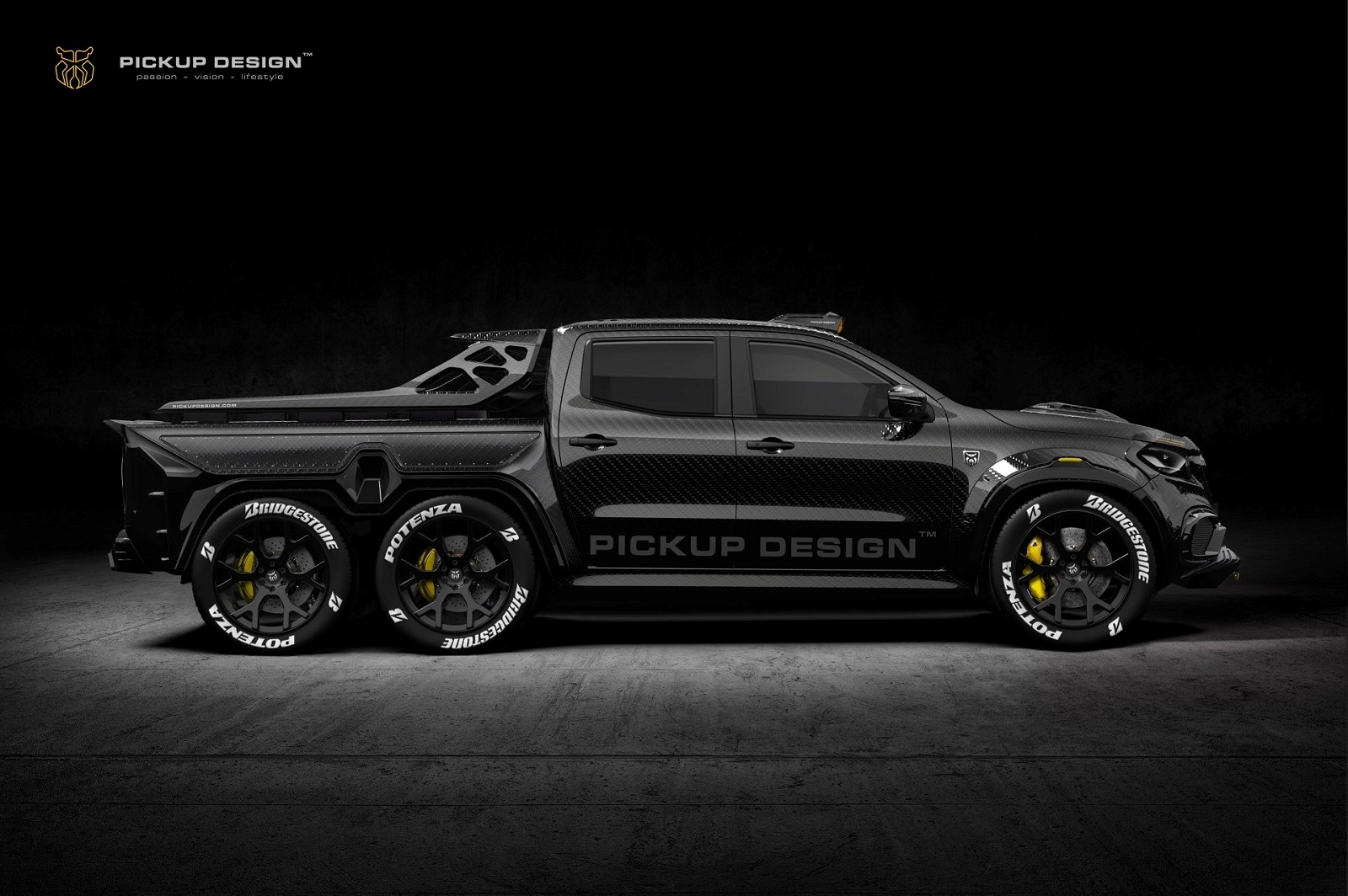 EXY MONSTER X CONCEPT BY CARLEX DESIGN: UM MERCEDES-BENZ X CLASS MAIS BRUTAL, foto 4