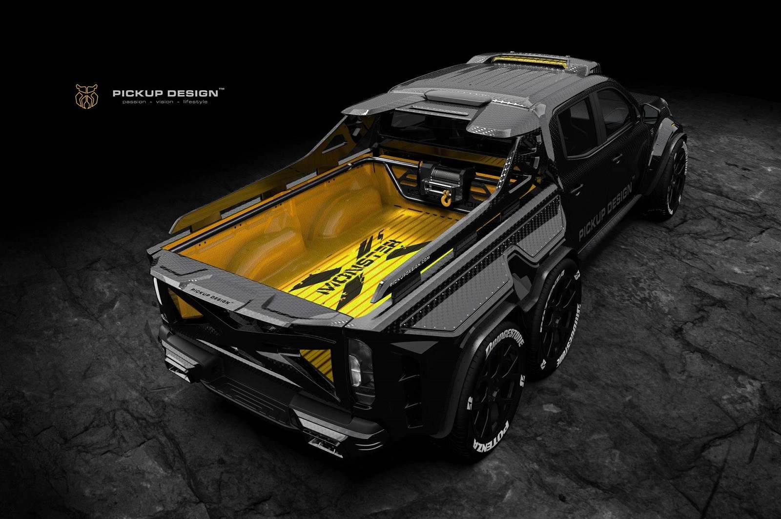 EXY MONSTER X CONCEPT BY CARLEX DESIGN: UM MERCEDES-BENZ X CLASS MAIS BRUTAL, foto 5