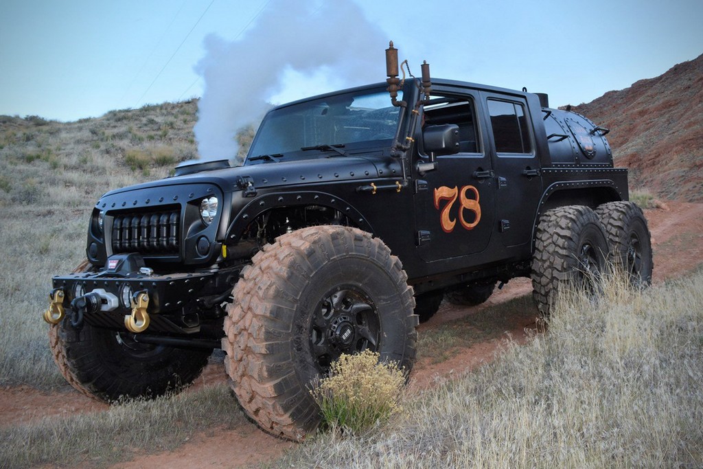 HAUK DESIGNS APRESENTA UM JEEP WRANGLER MOVIDO A VAPOR, foto 1