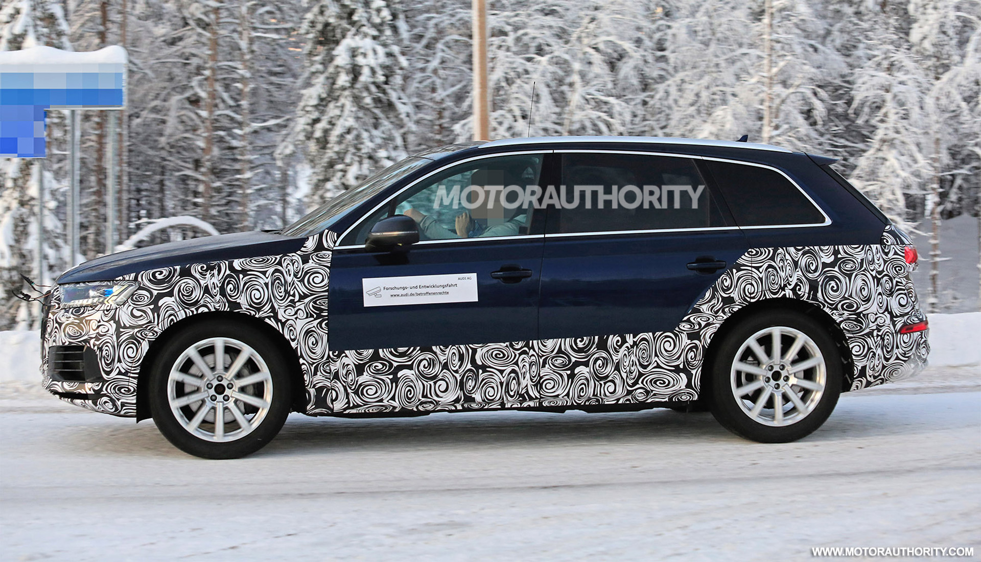 NOVO AUDI Q7 2020 ENFRENTA A NEVE E O FRIO DO NORTE DA EUROPA, foto 4