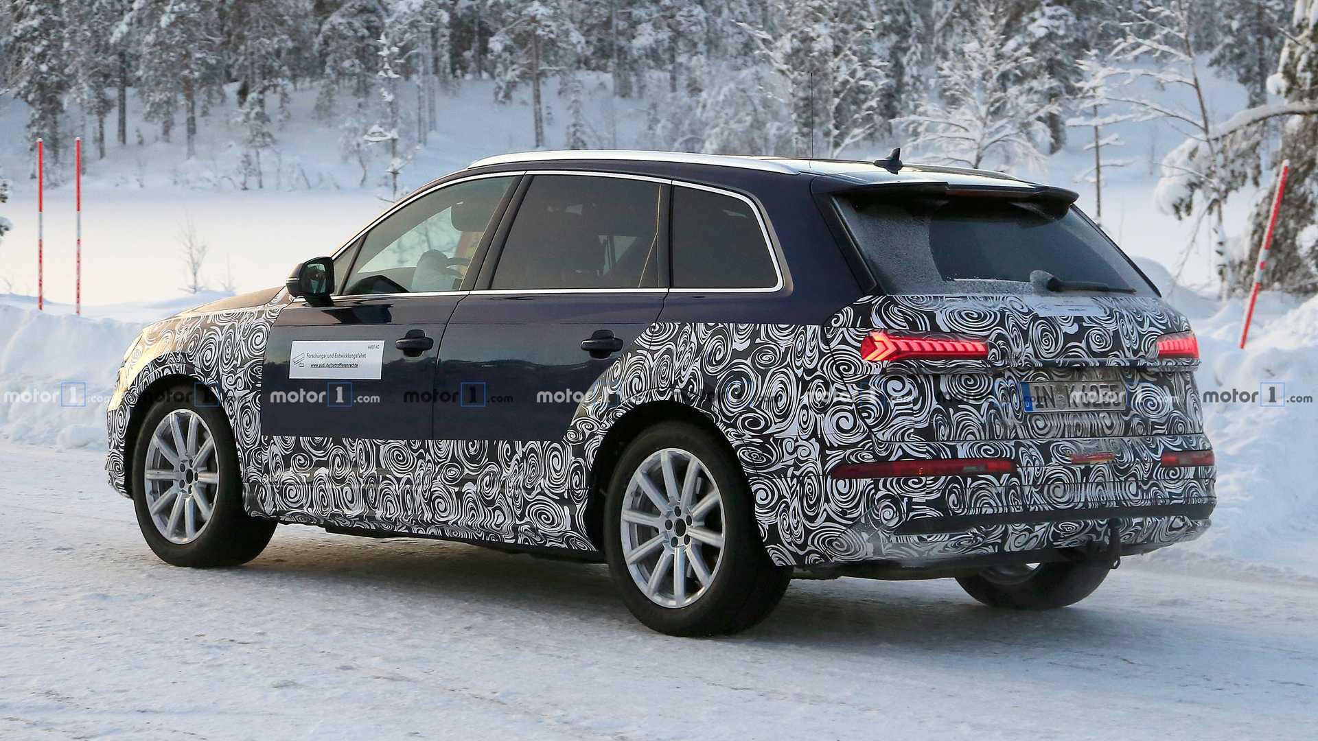 NOVO AUDI Q7 2020 ENFRENTA A NEVE E O FRIO DO NORTE DA EUROPA, foto 7