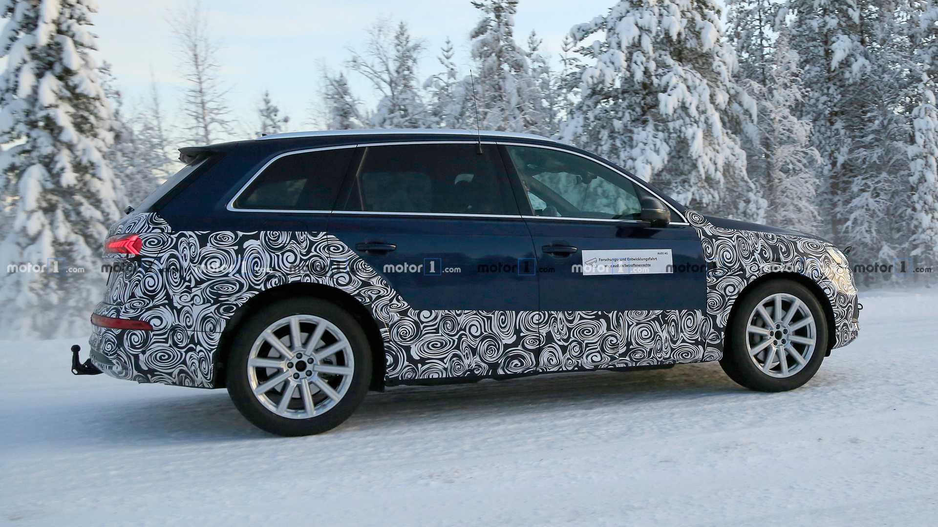 NOVO AUDI Q7 2020 ENFRENTA A NEVE E O FRIO DO NORTE DA EUROPA, foto 13