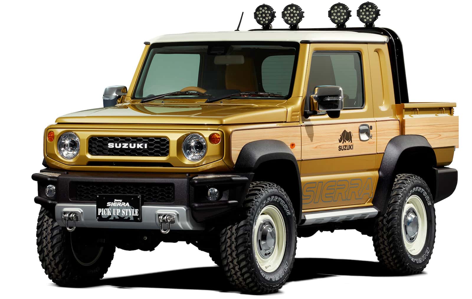 SUZUKI JIMNY SIERRA PICK-UP STYLE: PRONTO PARA ESTREAR NO SALÃO DE TOKYO 2019, foto 1