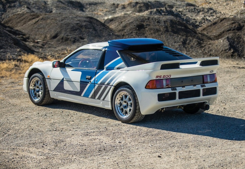 UM DOS RARÍSSIMOS FORD RS200 EVOLUTION DE 600 CV SERÁ LEILOADO EM JANEIRO NOS ESTADOS UNIDOS, foto 2