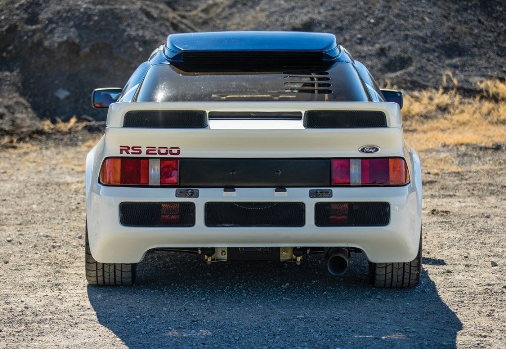 UM DOS RARÍSSIMOS FORD RS200 EVOLUTION DE 600 CV SERÁ LEILOADO EM JANEIRO NOS ESTADOS UNIDOS, foto 5