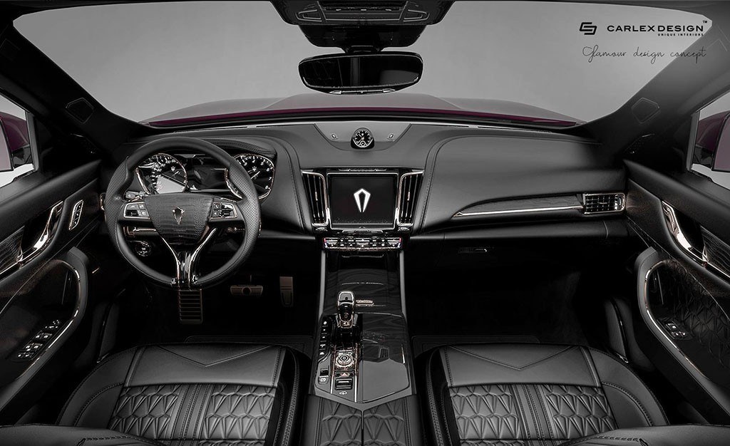 CARLEX DESIGN MODIFICA COMPLETAMENTE O INTERIOR DO MASERATI LEVANTE, foto 1