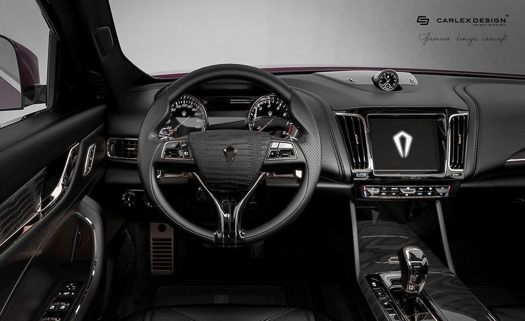 CARLEX DESIGN MODIFICA COMPLETAMENTE O INTERIOR DO MASERATI LEVANTE, foto 2
