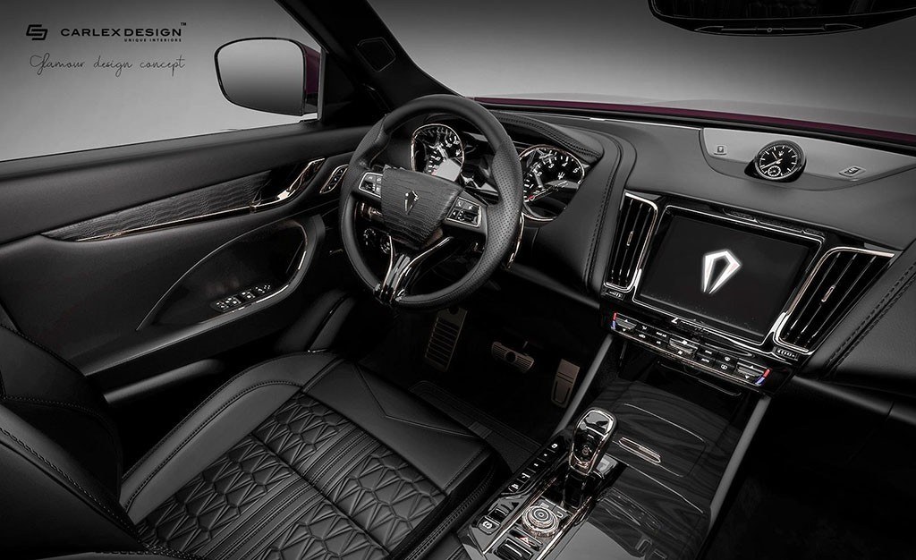 CARLEX DESIGN MODIFICA COMPLETAMENTE O INTERIOR DO MASERATI LEVANTE, foto 3