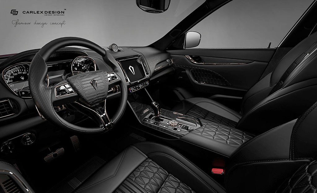 CARLEX DESIGN MODIFICA COMPLETAMENTE O INTERIOR DO MASERATI LEVANTE, foto 4