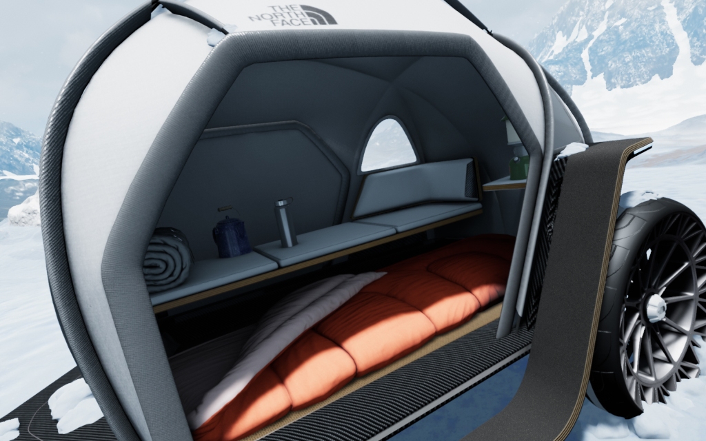 BMW GROUP E THE NORTH FACE CRIAM NOVO CONCEITO DE BARRACA DE CAMPING, foto 4