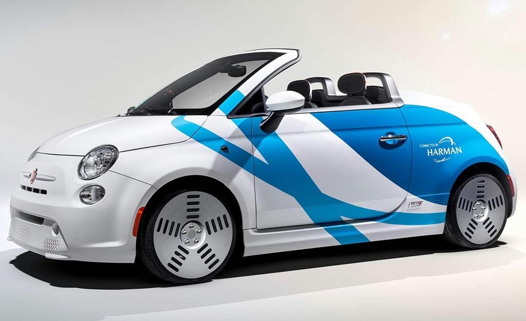 HARMAN INTERNATIONAL APRESENTA UM FIAT 500e MAIS INTELIGENTE, foto 1