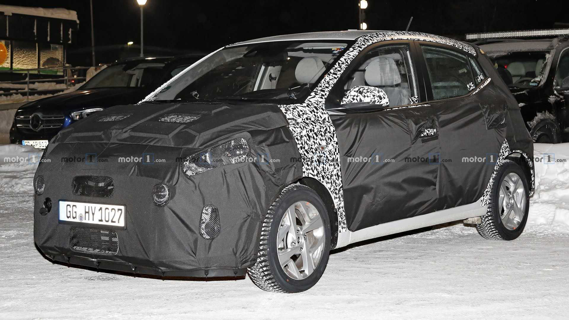 TERCEIRA GERAÇÃO DO HYUNDAI i10 COMEÇA SEUS TESTES NO NORTE DA EUROPA, foto 2
