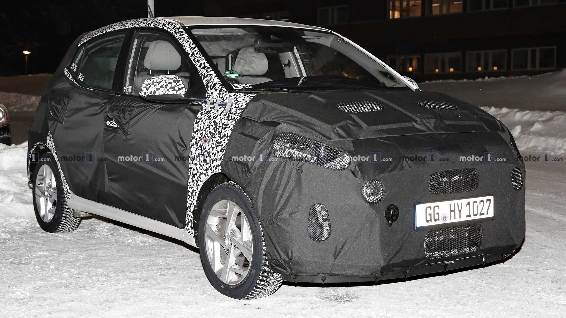 TERCEIRA GERAÇÃO DO HYUNDAI i10 COMEÇA SEUS TESTES NO NORTE DA EUROPA, foto 4