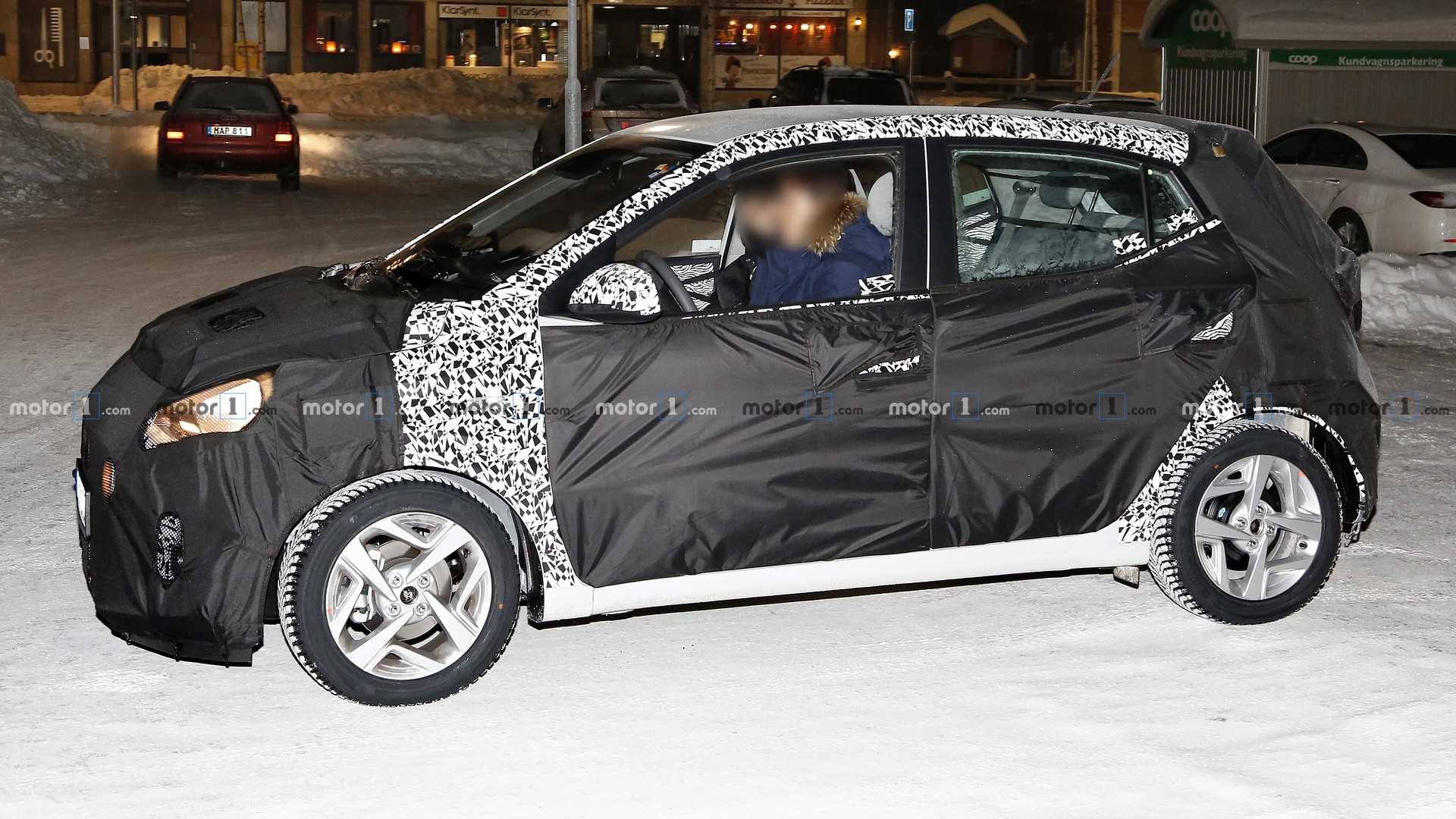 TERCEIRA GERAÇÃO DO HYUNDAI i10 COMEÇA SEUS TESTES NO NORTE DA EUROPA, foto 8