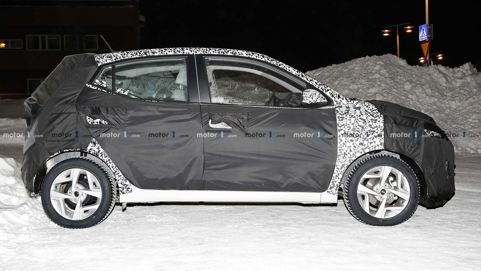TERCEIRA GERAÇÃO DO HYUNDAI i10 COMEÇA SEUS TESTES NO NORTE DA EUROPA, foto 13