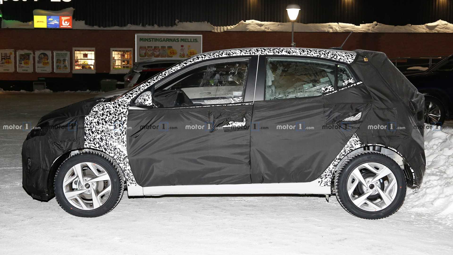 TERCEIRA GERAÇÃO DO HYUNDAI i10 COMEÇA SEUS TESTES NO NORTE DA EUROPA, foto 14