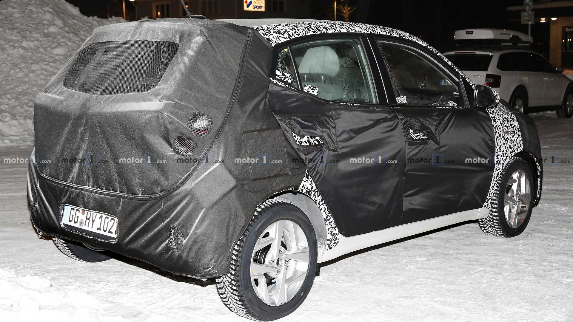 TERCEIRA GERAÇÃO DO HYUNDAI i10 COMEÇA SEUS TESTES NO NORTE DA EUROPA, foto 16