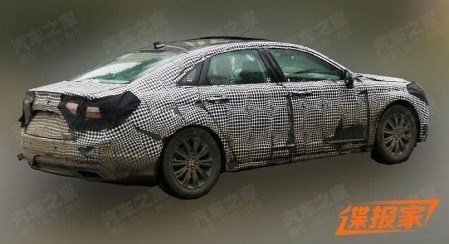 SURGEM AS PRIMEIRAS IMAGENS DO RENOVADO FORD TAURUS EXCLUSIVO PARA A CHINA, foto 2