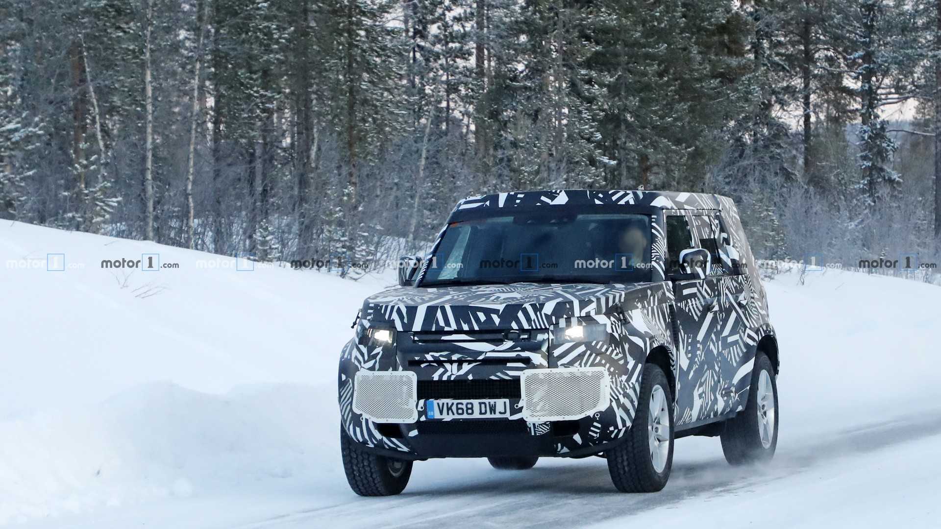 PROTÓTIPOS NO NOVO LAND ROVER DEFENDER JÁ ENFRENTAM OS TESTES NOS CLIMAS GELADOS DA ESCANDINÁVIA, foto 1