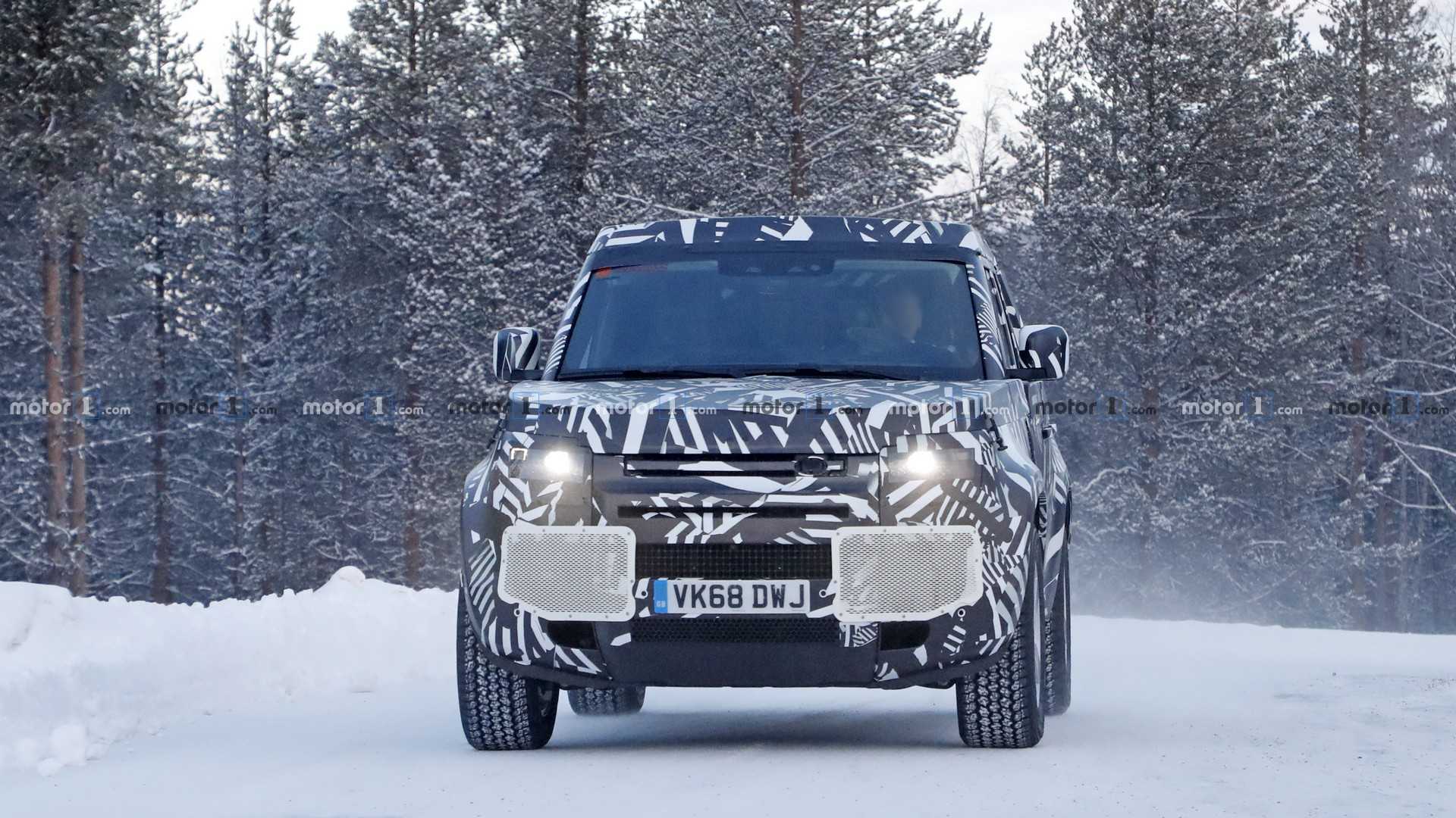 PROTÓTIPOS NO NOVO LAND ROVER DEFENDER JÁ ENFRENTAM OS TESTES NOS CLIMAS GELADOS DA ESCANDINÁVIA, foto 2