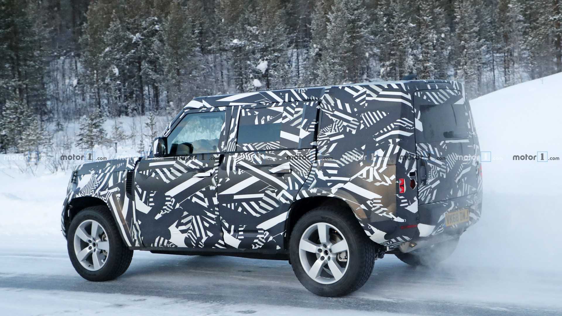 PROTÓTIPOS NO NOVO LAND ROVER DEFENDER JÁ ENFRENTAM OS TESTES NOS CLIMAS GELADOS DA ESCANDINÁVIA, foto 8