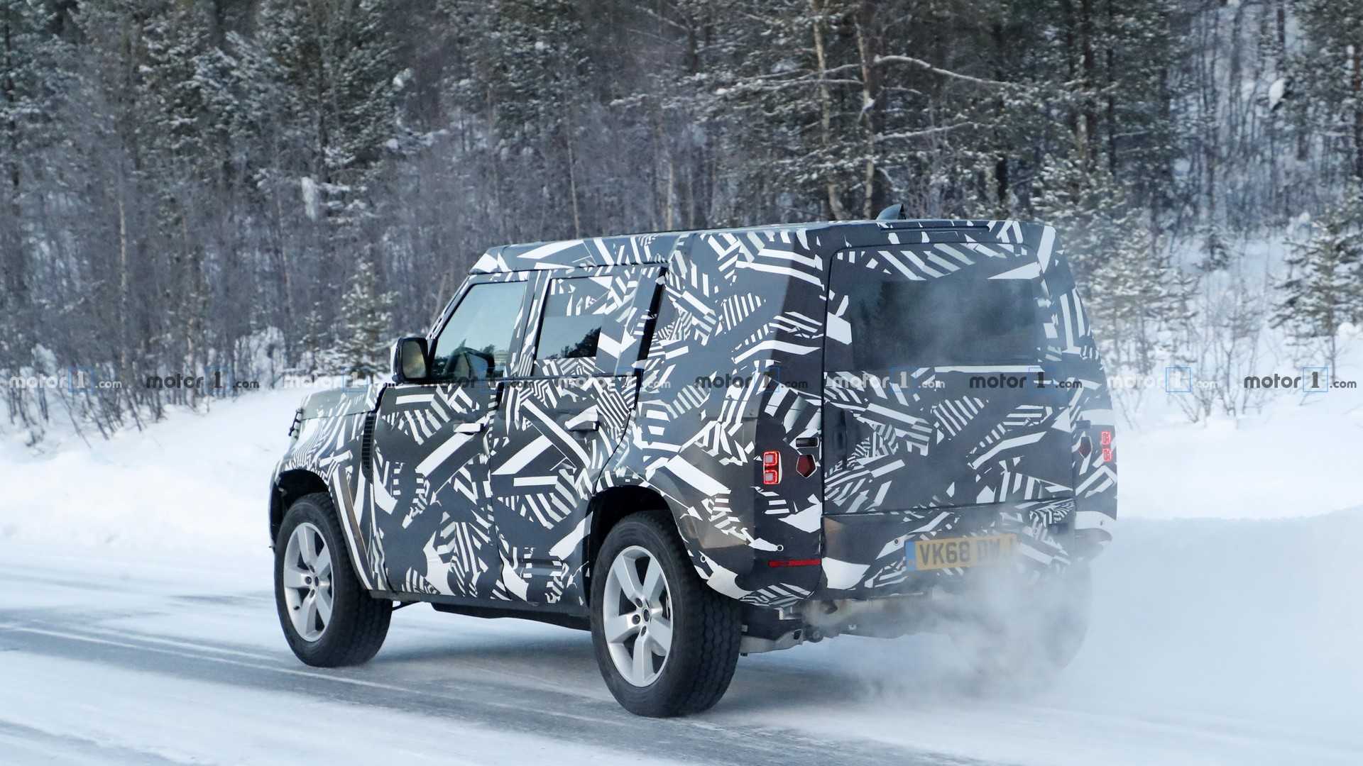 PROTÓTIPOS NO NOVO LAND ROVER DEFENDER JÁ ENFRENTAM OS TESTES NOS CLIMAS GELADOS DA ESCANDINÁVIA, foto 9