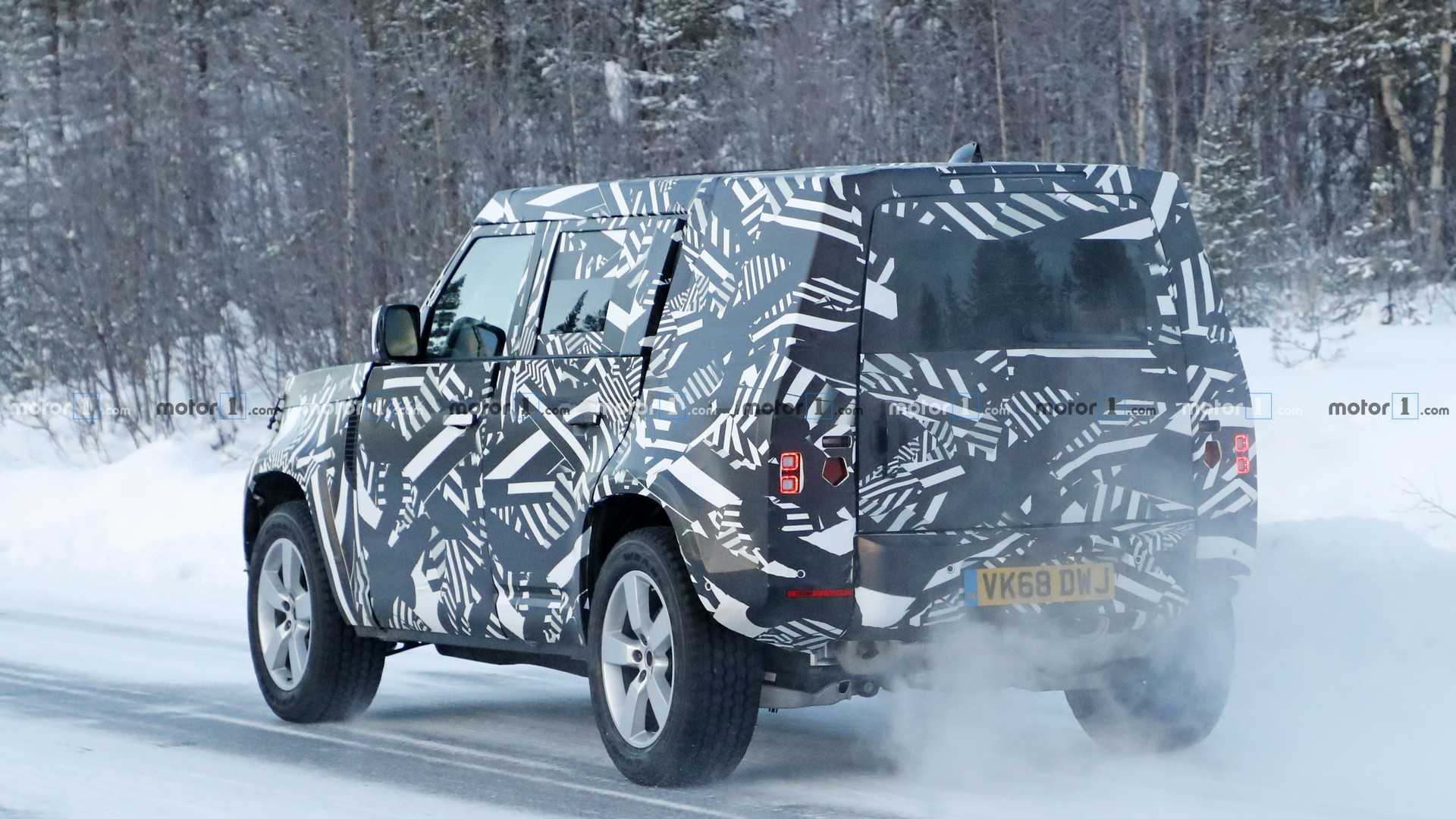 PROTÓTIPOS NO NOVO LAND ROVER DEFENDER JÁ ENFRENTAM OS TESTES NOS CLIMAS GELADOS DA ESCANDINÁVIA, foto 13
