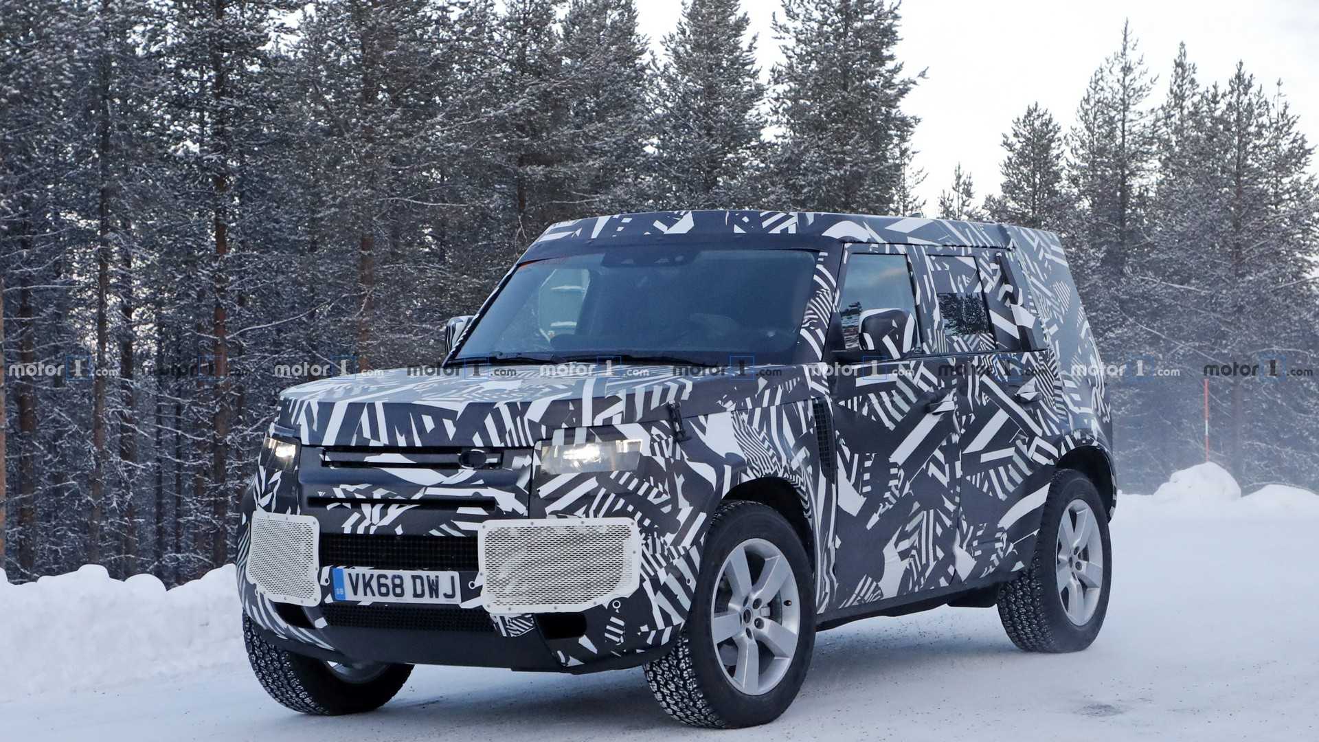PROTÓTIPOS NO NOVO LAND ROVER DEFENDER JÁ ENFRENTAM OS TESTES NOS CLIMAS GELADOS DA ESCANDINÁVIA, foto 14