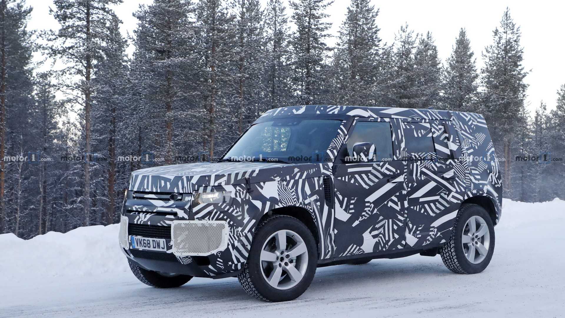 PROTÓTIPOS NO NOVO LAND ROVER DEFENDER JÁ ENFRENTAM OS TESTES NOS CLIMAS GELADOS DA ESCANDINÁVIA, foto 15