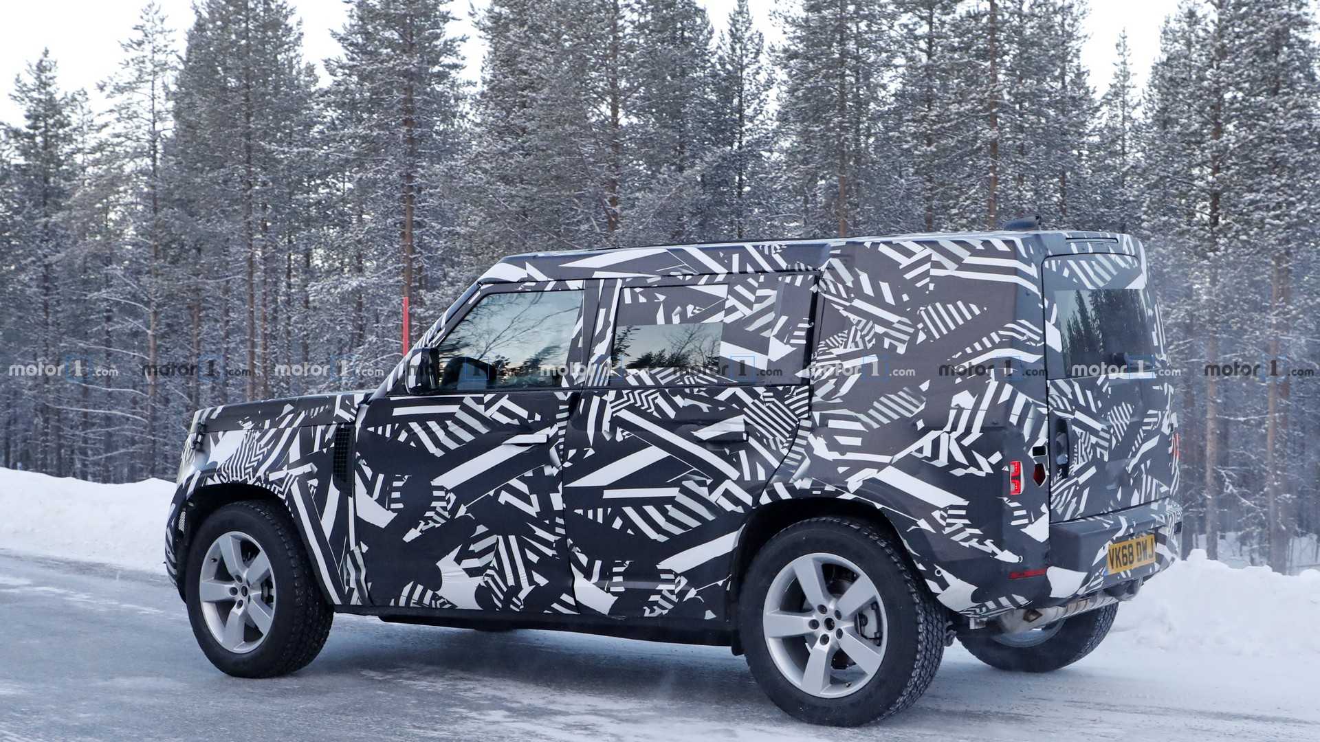 PROTÓTIPOS NO NOVO LAND ROVER DEFENDER JÁ ENFRENTAM OS TESTES NOS CLIMAS GELADOS DA ESCANDINÁVIA, foto 18