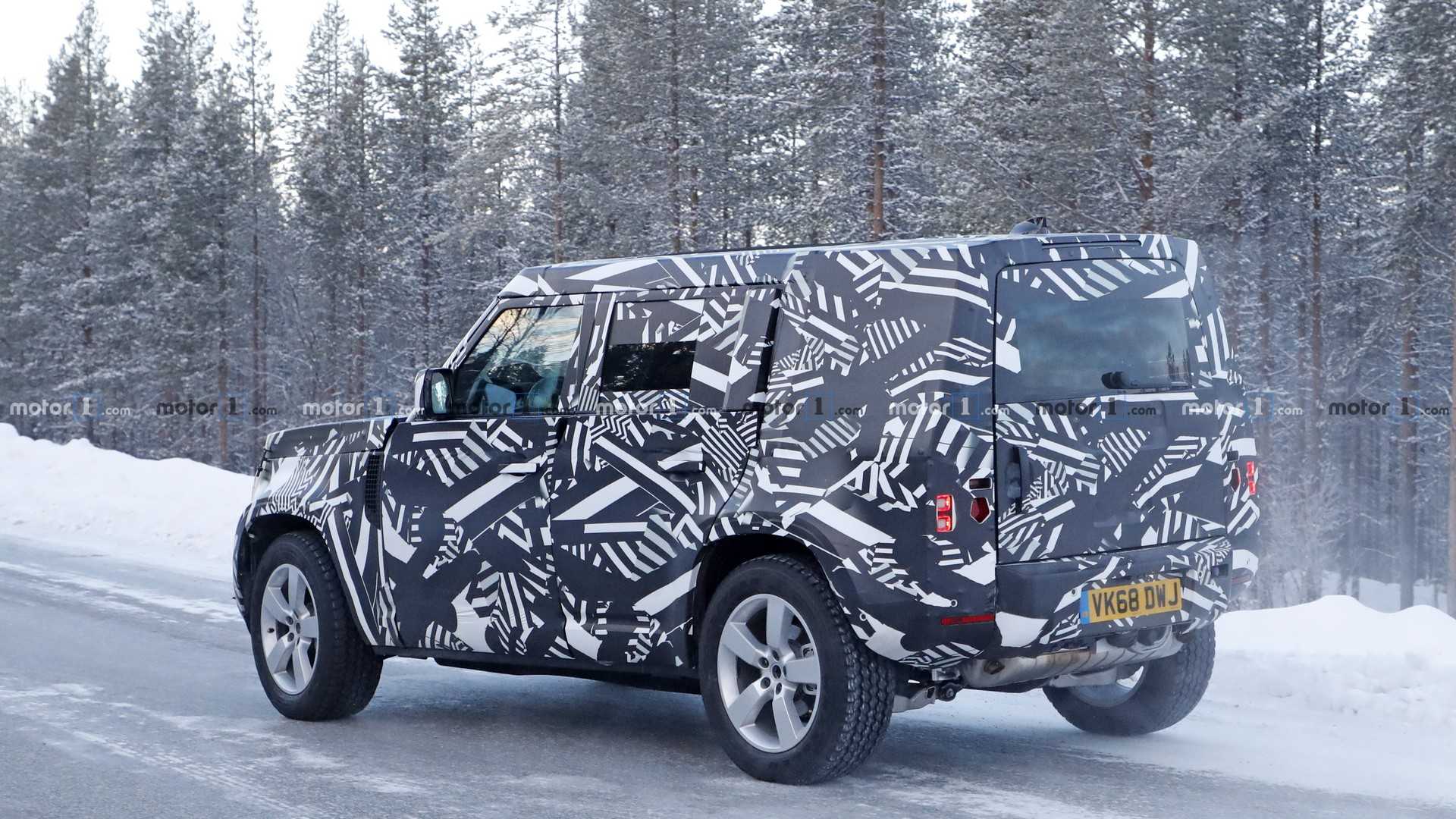 PROTÓTIPOS NO NOVO LAND ROVER DEFENDER JÁ ENFRENTAM OS TESTES NOS CLIMAS GELADOS DA ESCANDINÁVIA, foto 19