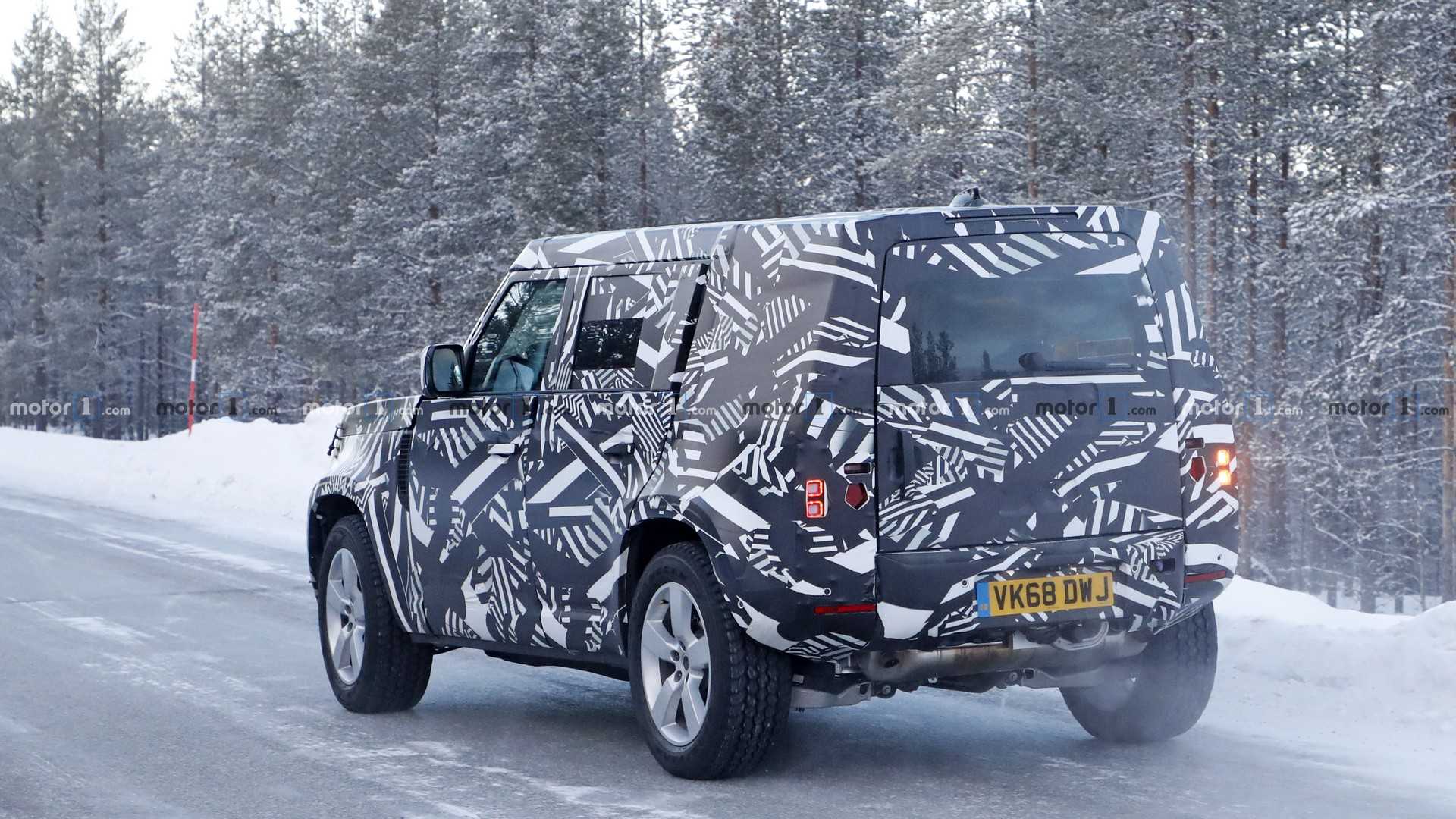 PROTÓTIPOS NO NOVO LAND ROVER DEFENDER JÁ ENFRENTAM OS TESTES NOS CLIMAS GELADOS DA ESCANDINÁVIA, foto 20