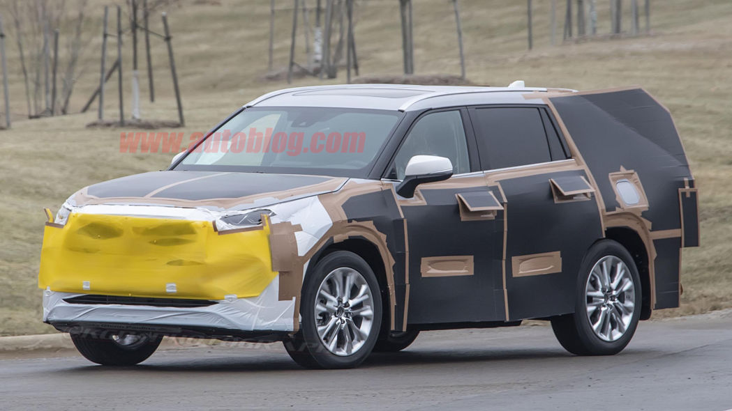 PRÓXIMA GERAÇÃO DO TOYOTA HIGHLANDER FLAGRADO COM TRAÇOS DO RAV4, foto 2