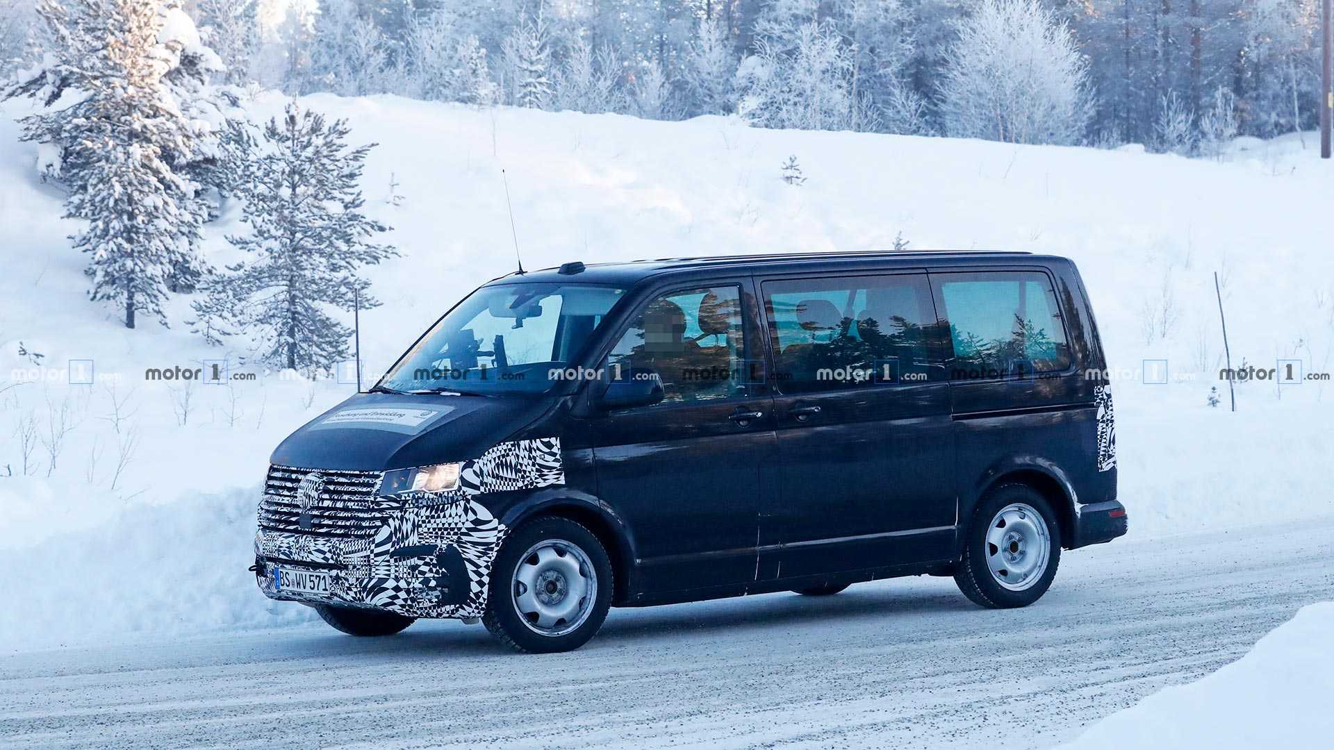 FACELIFT DO VOLKSWAGEN TRANSPORTER T6 JÁ ESTÁ REALIZANDO TESTES DE ESTRADA, foto 7