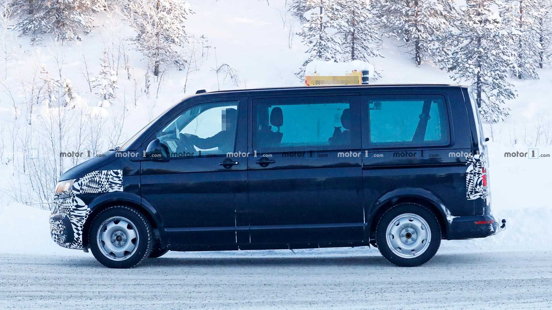FACELIFT DO VOLKSWAGEN TRANSPORTER T6 JÁ ESTÁ REALIZANDO TESTES DE ESTRADA, foto 8