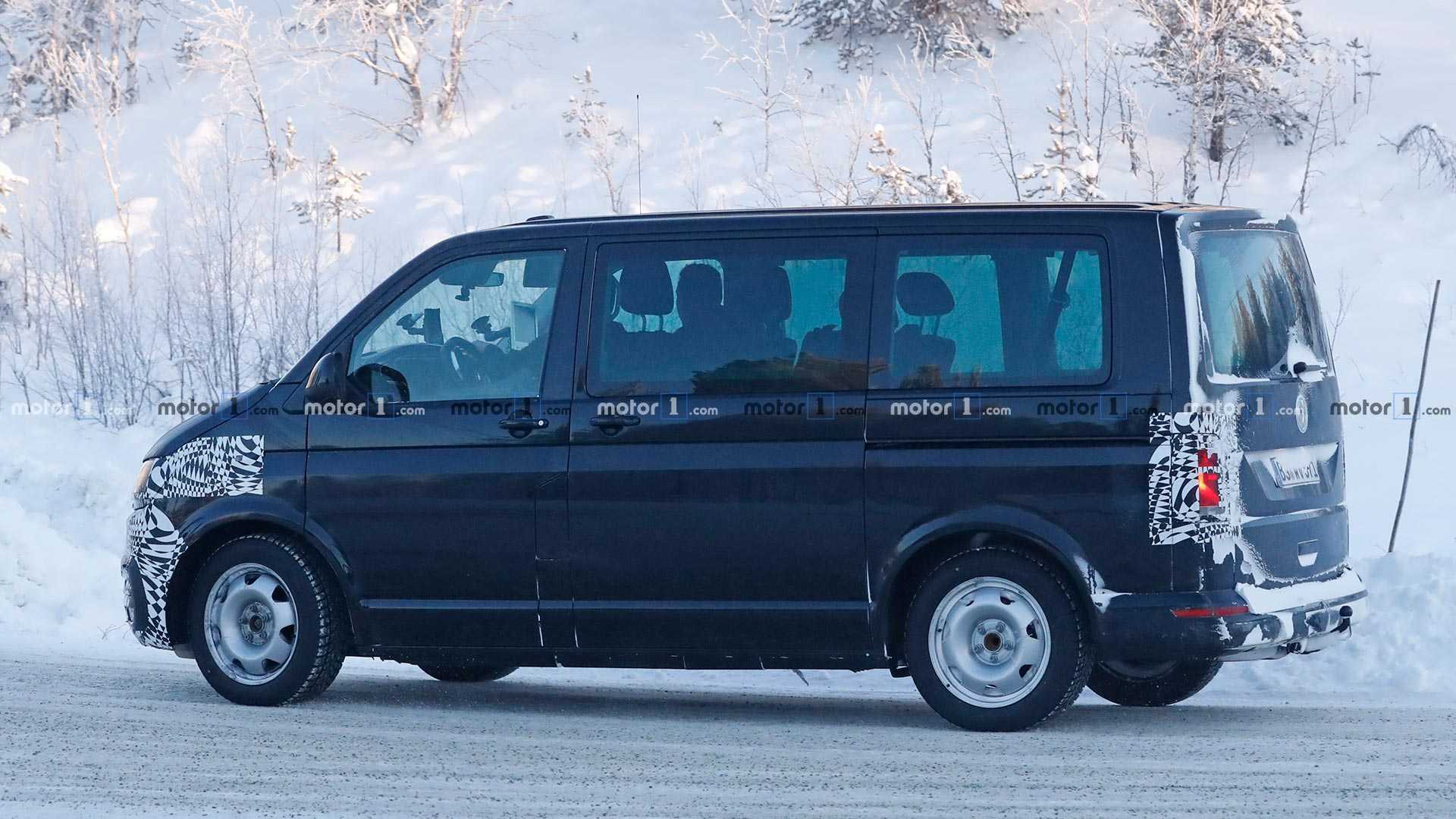 FACELIFT DO VOLKSWAGEN TRANSPORTER T6 JÁ ESTÁ REALIZANDO TESTES DE ESTRADA, foto 9