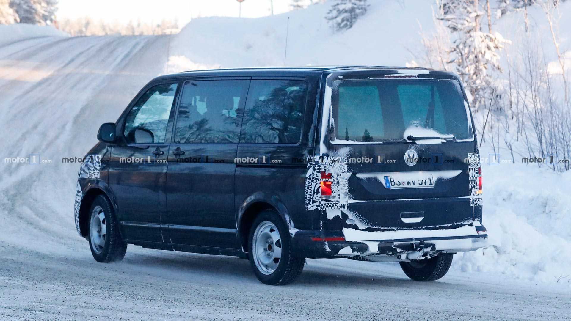 FACELIFT DO VOLKSWAGEN TRANSPORTER T6 JÁ ESTÁ REALIZANDO TESTES DE ESTRADA, foto 10